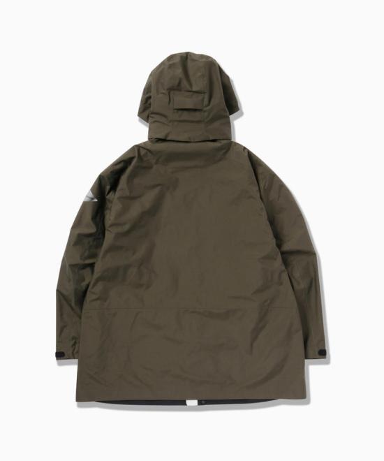 and wander Wool Blend Long Coat for Women 5745211004181 DKHAKI DOM