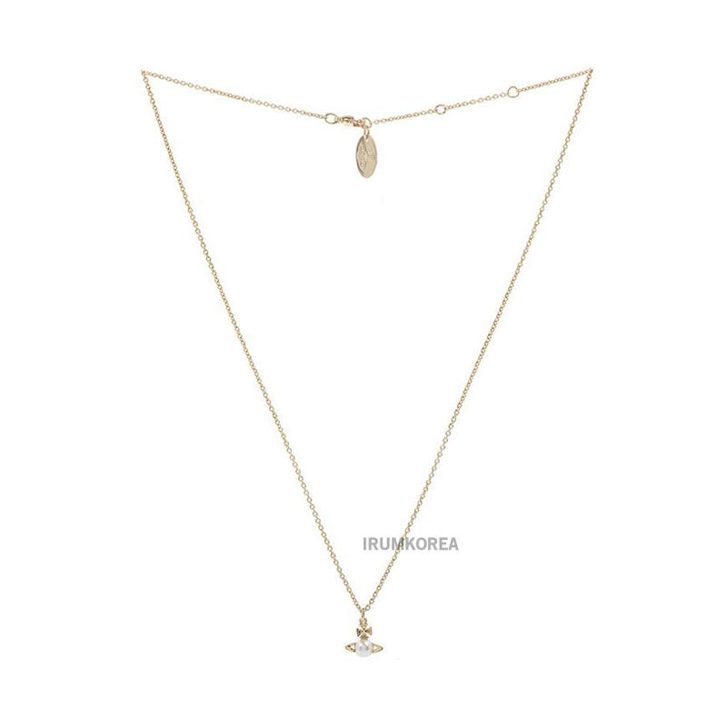 Vivienne Westwood Balbina Pendant Necklace for Women Silver Tone