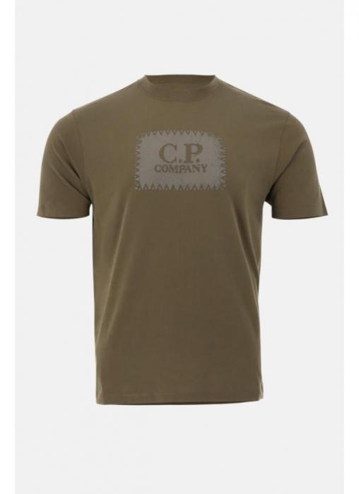 CP Company Jersey Logo Label T-Shirt for Men