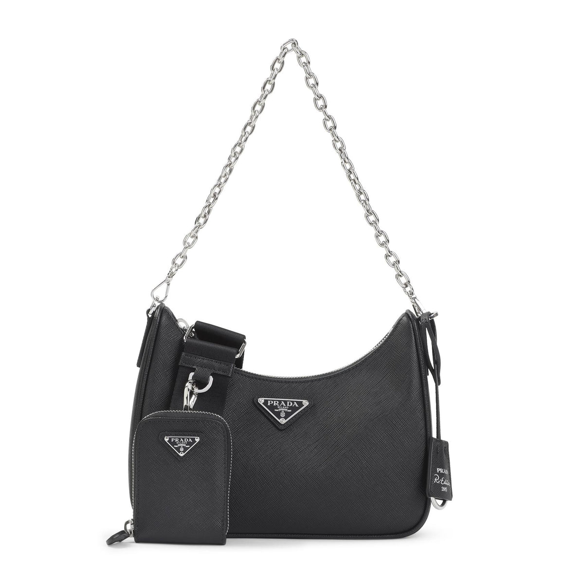 PRADA Leather Shoulder Bag