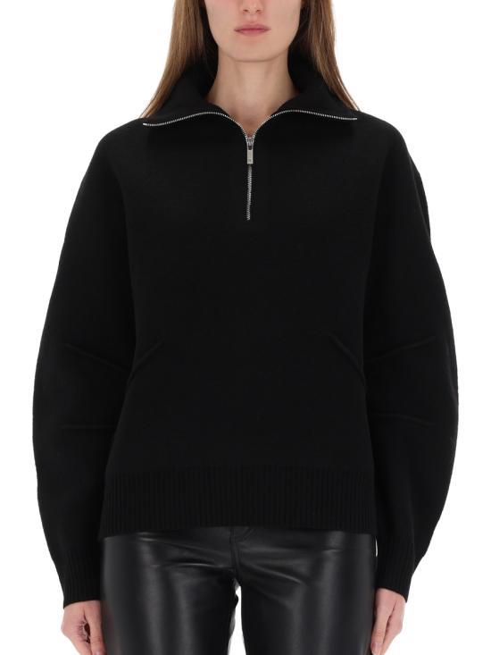 Helmut Lang Black Turtleneck Knit Sweater P07HW703001