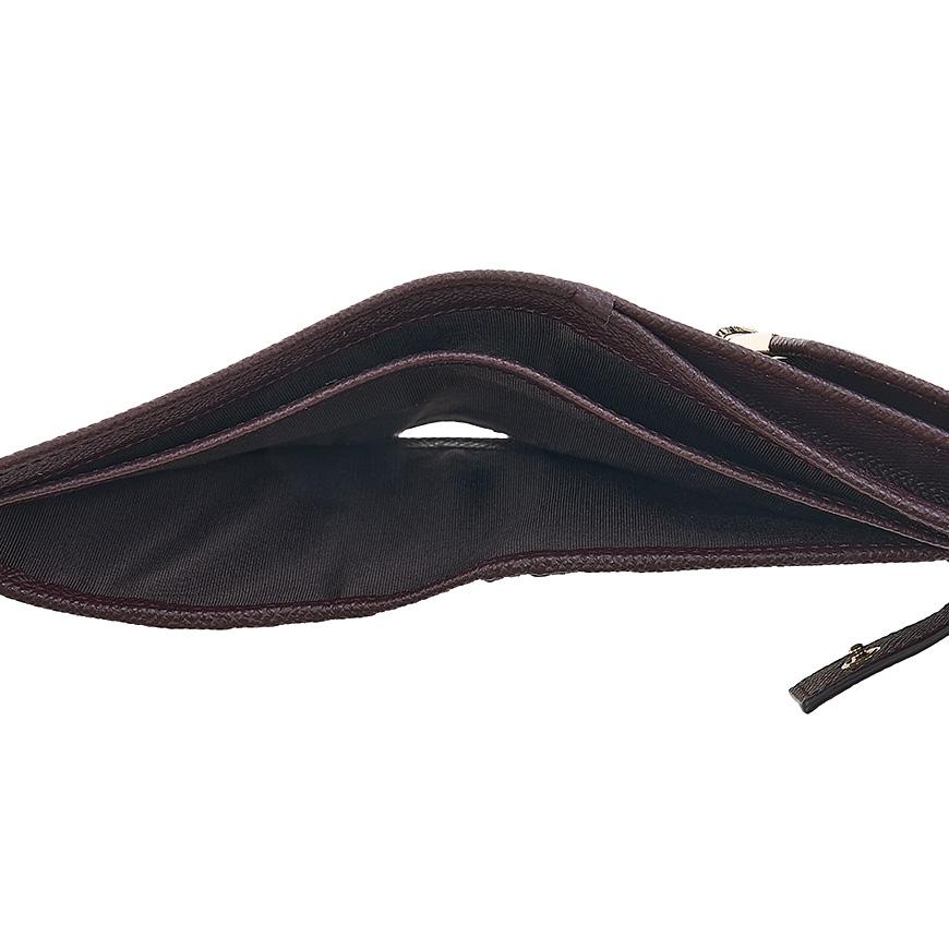 Ferragamo Gancini French Bifold Wallet for Women 22 C877 GANACHE BROWN 0758590
