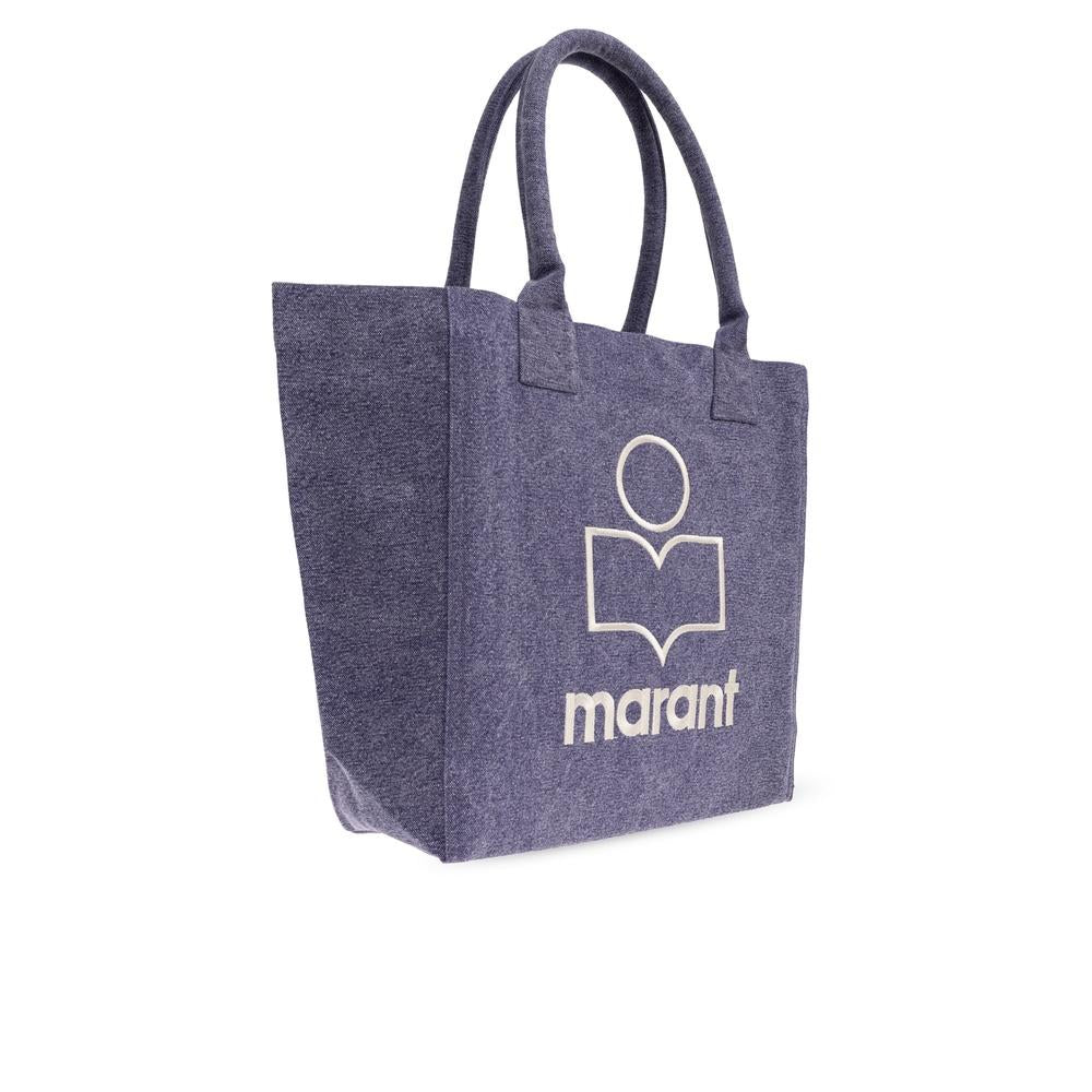 Isabel Marant Yenky Small Tote Bag Cream Canvas Tote