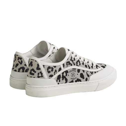 HERMES Prunnoir Get Low-Top Sneakers Women’s Leather Shoes H242151Z PN375