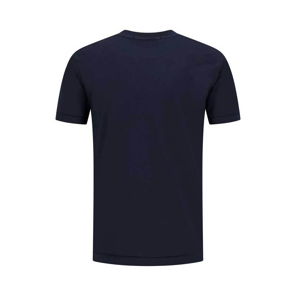 STONE ISLAND Navy Short Sleeve T-Shirt for Men 2100027