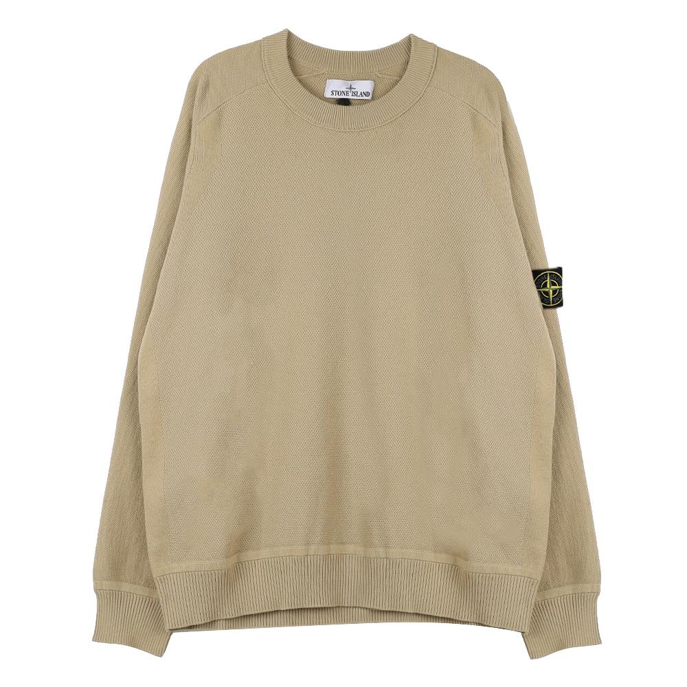 STONE ISLAND Rib Detail Loose Fit Crewneck Sweatshirt K1S155100036 S00B5 V0094