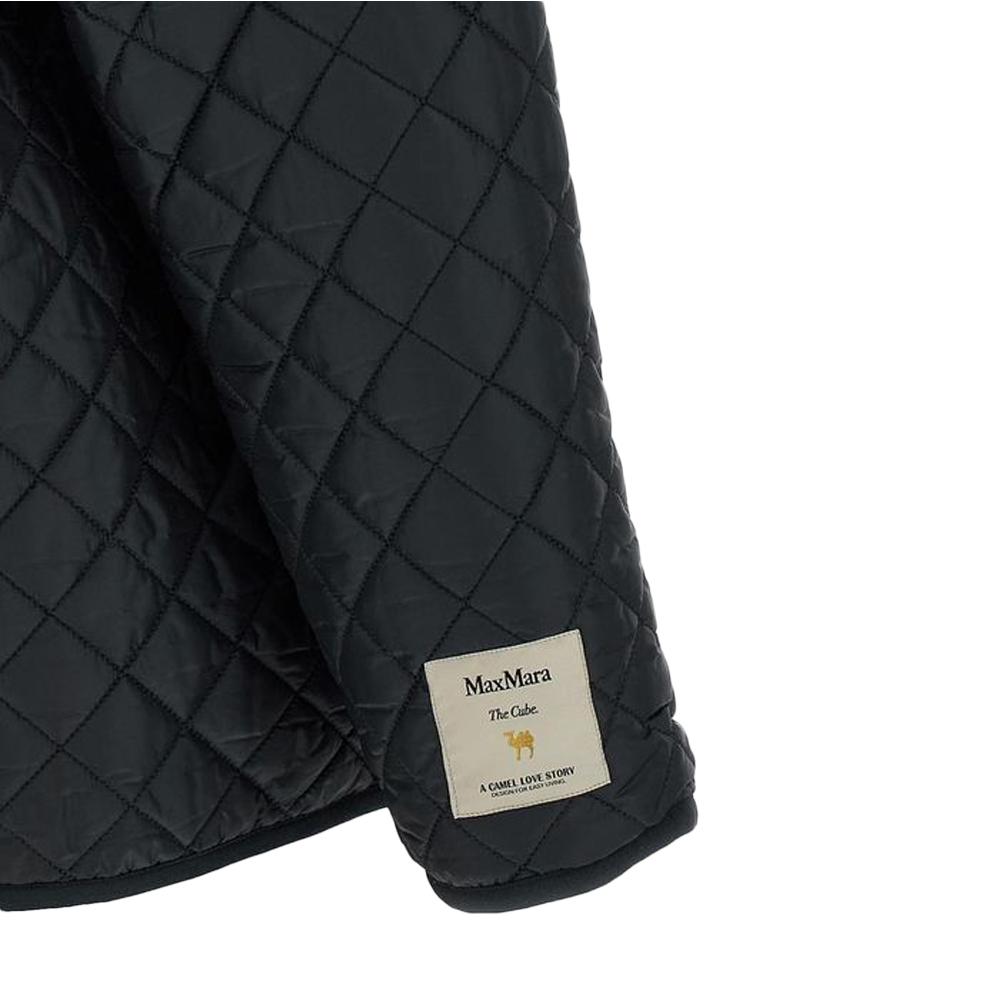 Max Mara Reversible Quilted Down Puffer Jacket Black 2529486074 009