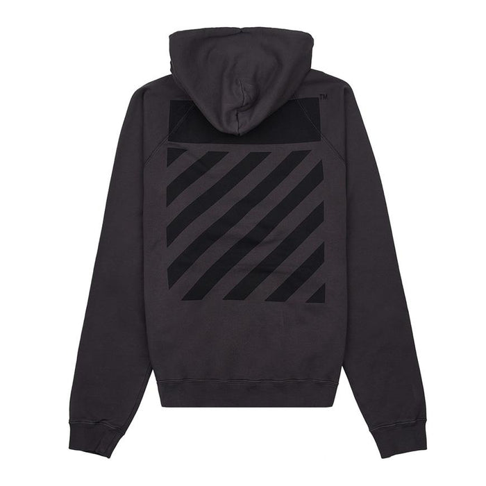 OFF WHITE Men's Diag Tab Oversized Hoodie OMBB096C99FLE0021010