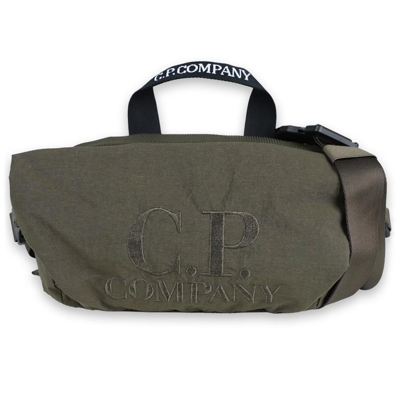 CP Company Men’s Plain Paper Touch Belt Bag Khaki 18CMAC298A 110188G 683