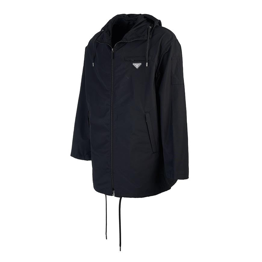 PRADA Men’s Technical Poplin Jacket Black