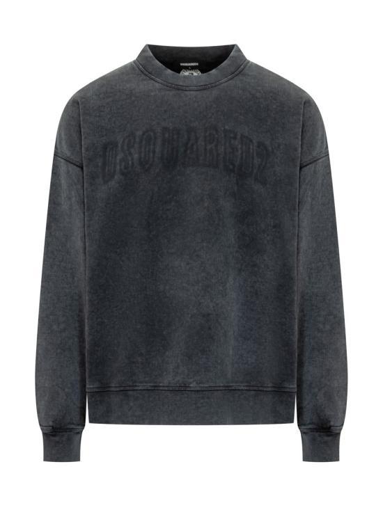 Dsquared2 Dark Gray Long Sleeve Sweatshirt for Men S74GU0885 S25030814