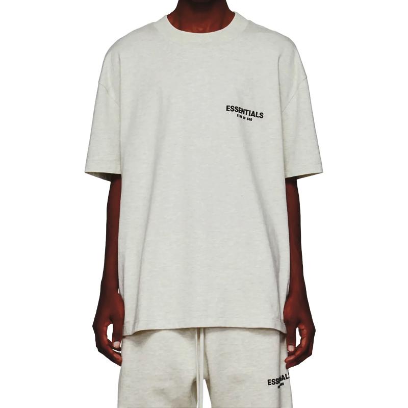 Fear of God Essentials The Core Collection Light Oatmeal T-Shirt