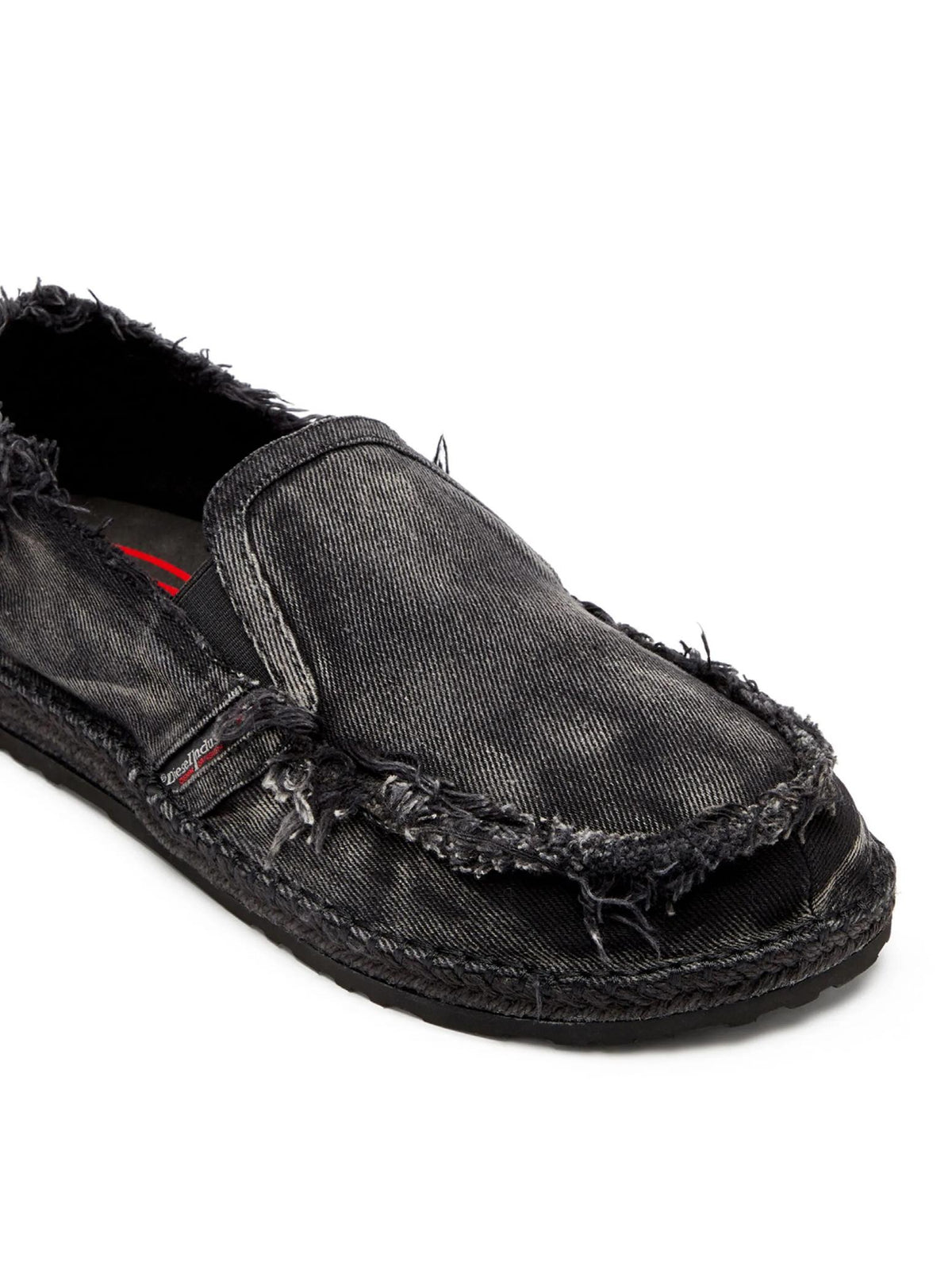 DIESEL Black DLUKAS ESP Espadrille Loafers Y03539 P0585 T8013 Y03539P0585 T8013