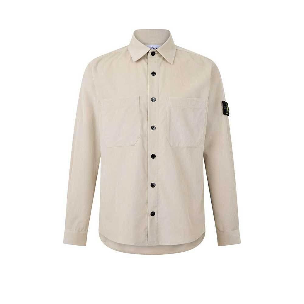 STONE ISLAND Cotton Corduroy Overshirt Jacket L2S151200042 S0144 V0095