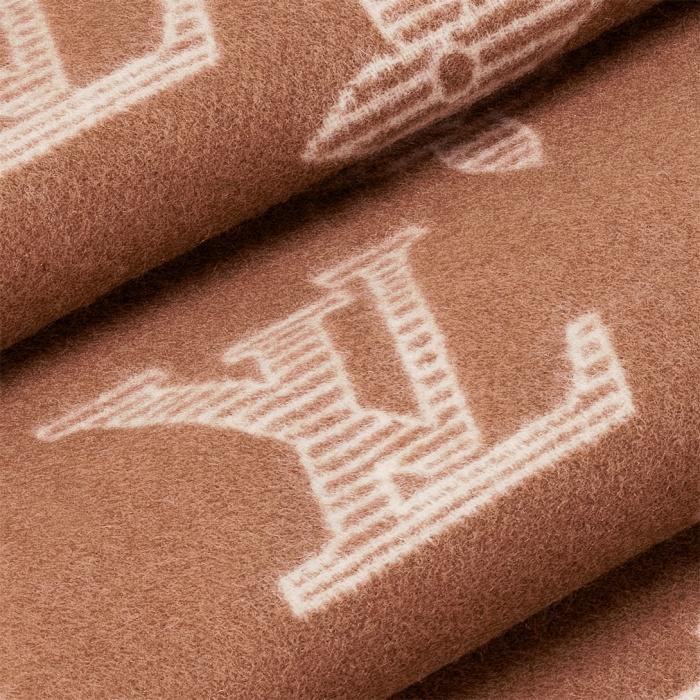 Louis Vuitton Monogram Shadow Noisette Scarf M79187
