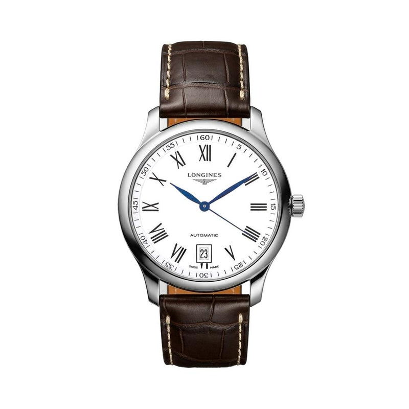 LONGINES Master Collection Men’s Automatic Watch Black Alligator L L2 628 4 11 3