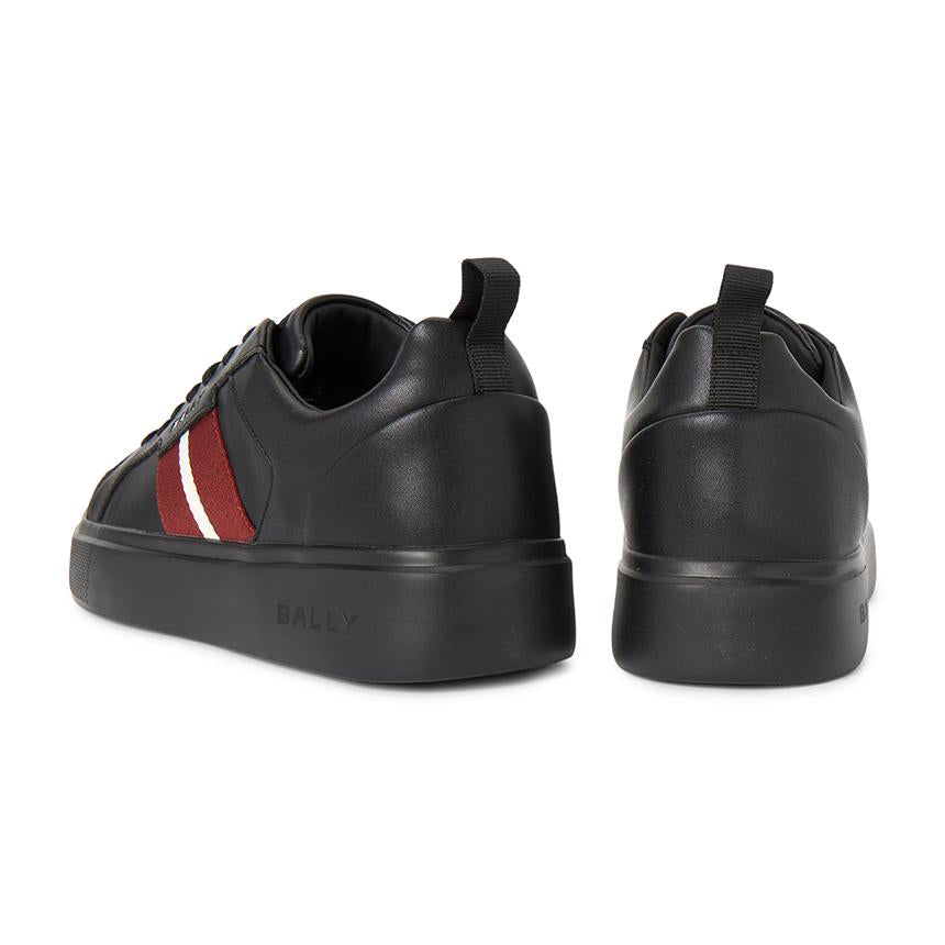 BALLY Men’s Leather Low-Top Sneakers White BENNYS O U901 6313179