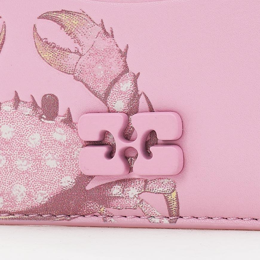 GANNI Women’s Faux Leather Crab Card Holder B3010322 478