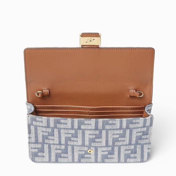 FENDI Baguette Chain Wallet Shoulder Bag 8M0498AUT4F1SXQ B