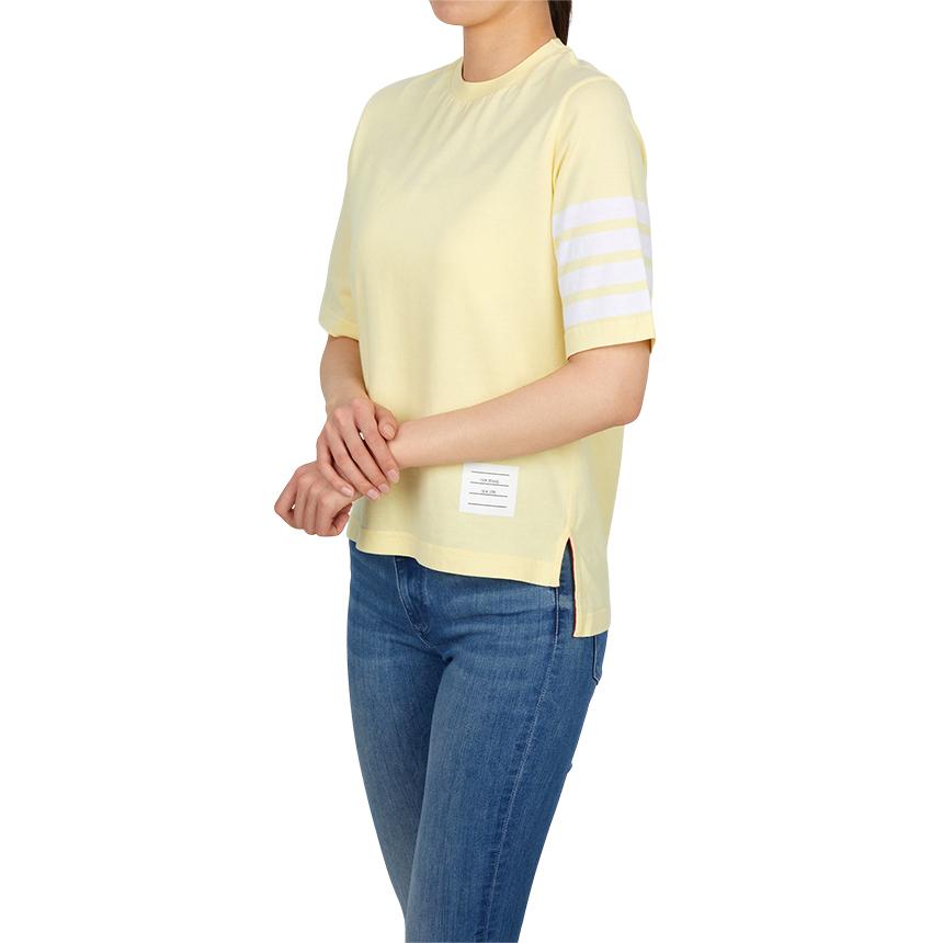 THOM BROWNE Women’s Short Sleeve T-Shirt FJS102G 07862 740
