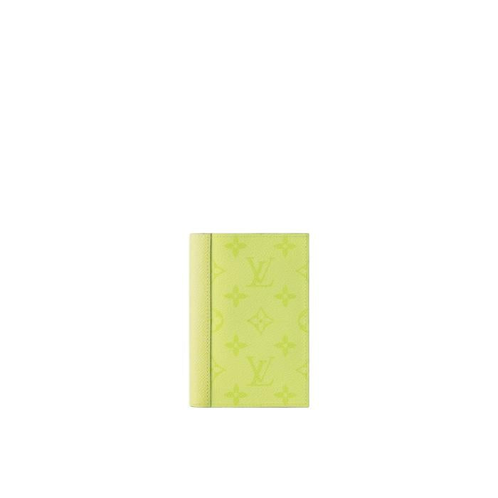 Louis Vuitton Monogram Leather Passport Cover Wallet M14115