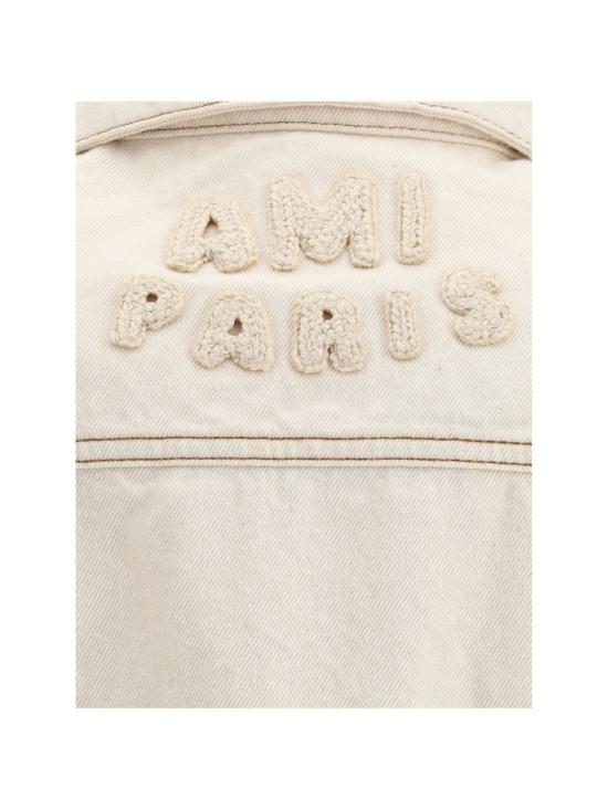 AMI Denim Jacket Women’s Blue Classic Fit
