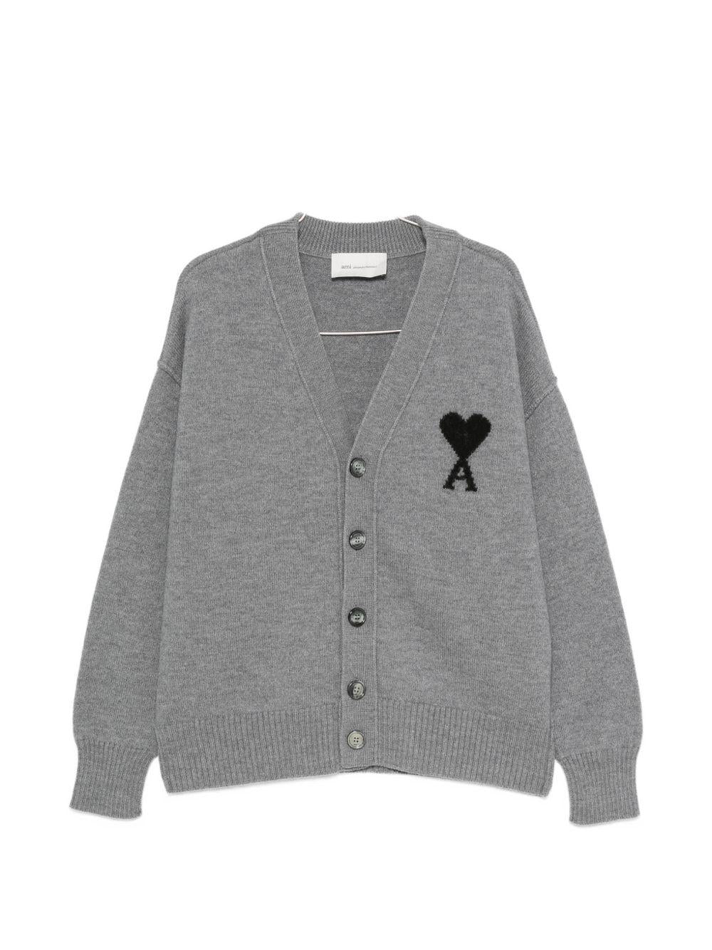 AMI Paris Cardigan Men’s Knit Sweater Cardigan