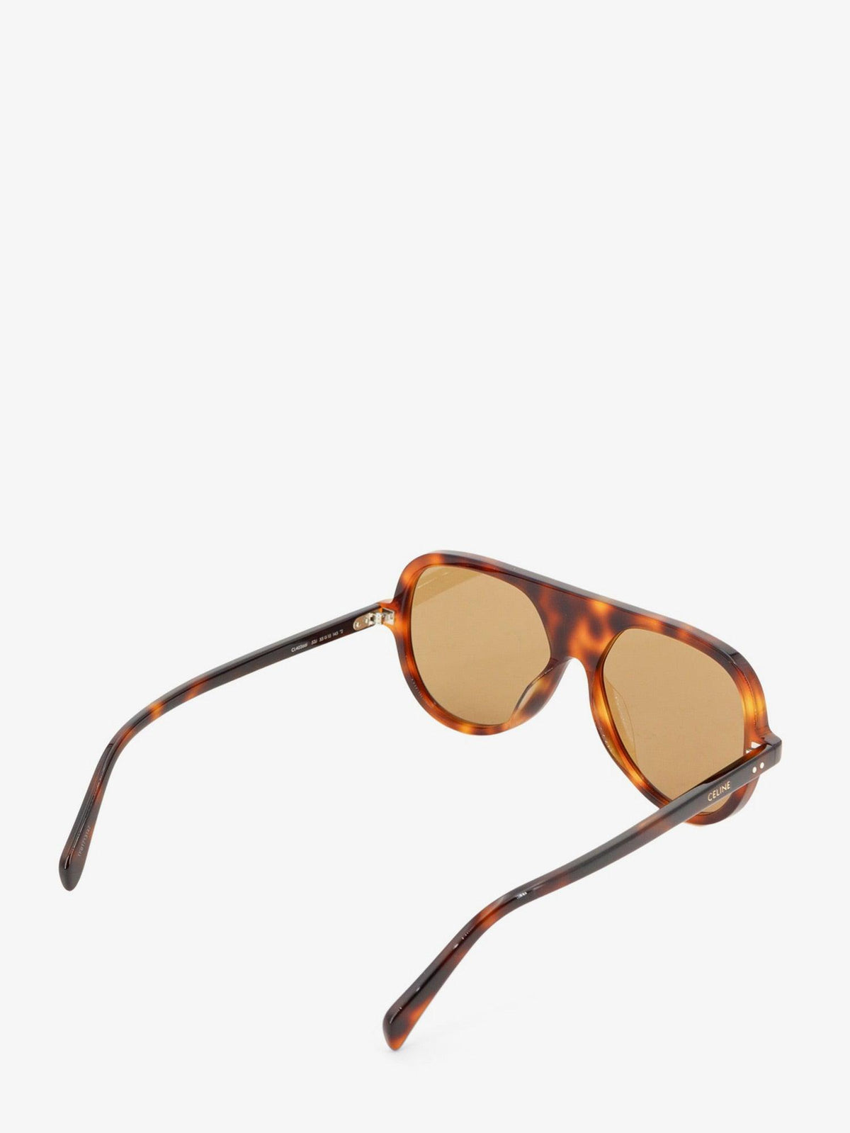 CELINE Black Acetate Square Sunglasses for Men