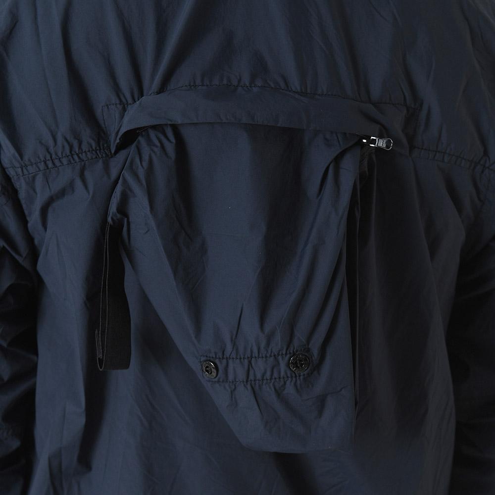 STONE ISLAND Skin Touch Packable Hooded Jacket Navy