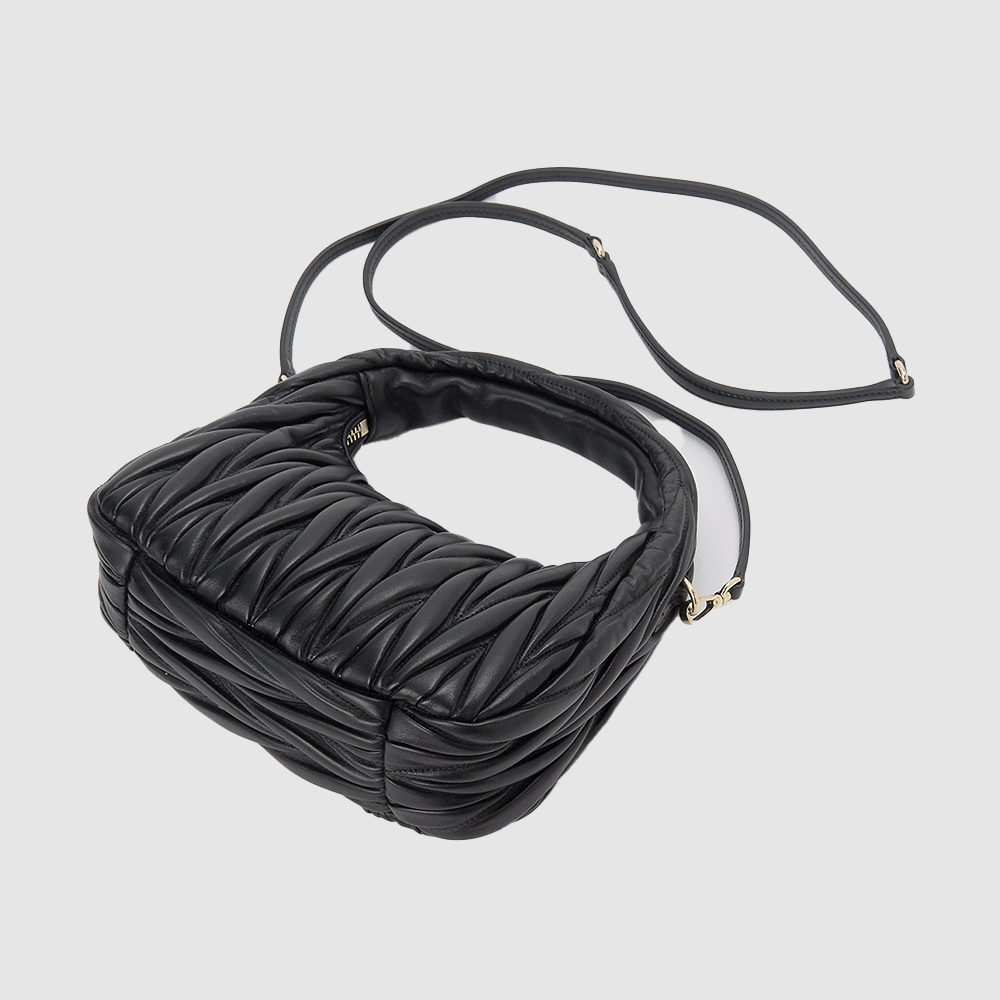 Miu Miu Matelassé Nappa Leather Shoulder Bag