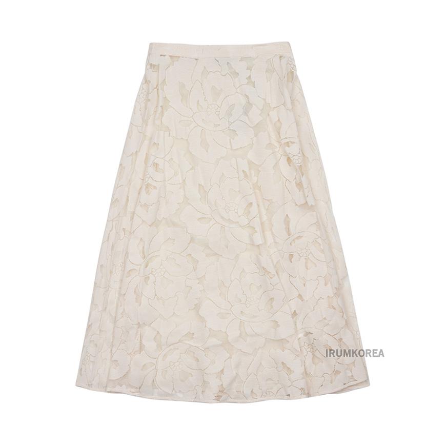 Max Mara Zitto Wool Long Skirt Black Women’s