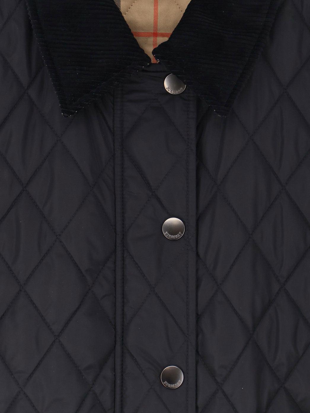 BURBERRY Black Wool Blend Tailored Jacket