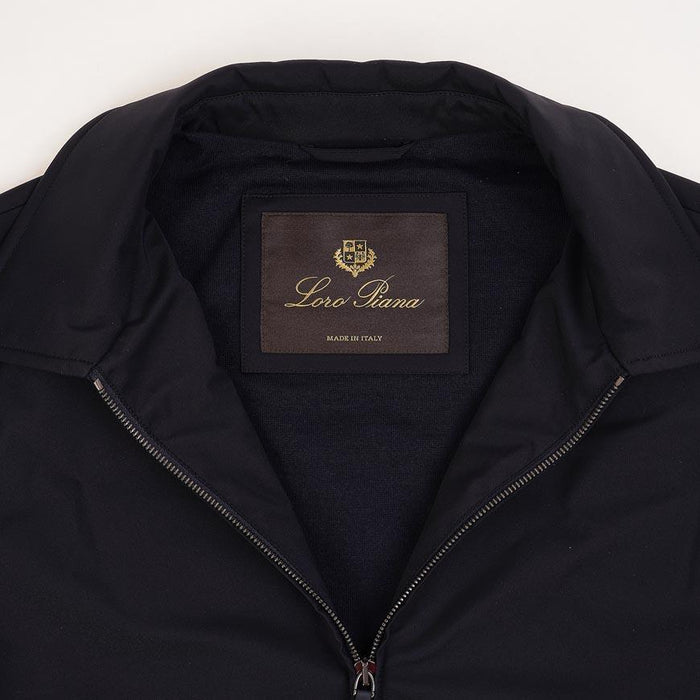 Loro Piana Matisse Blouson Jacket Men’s Navy FAQ5756 W538