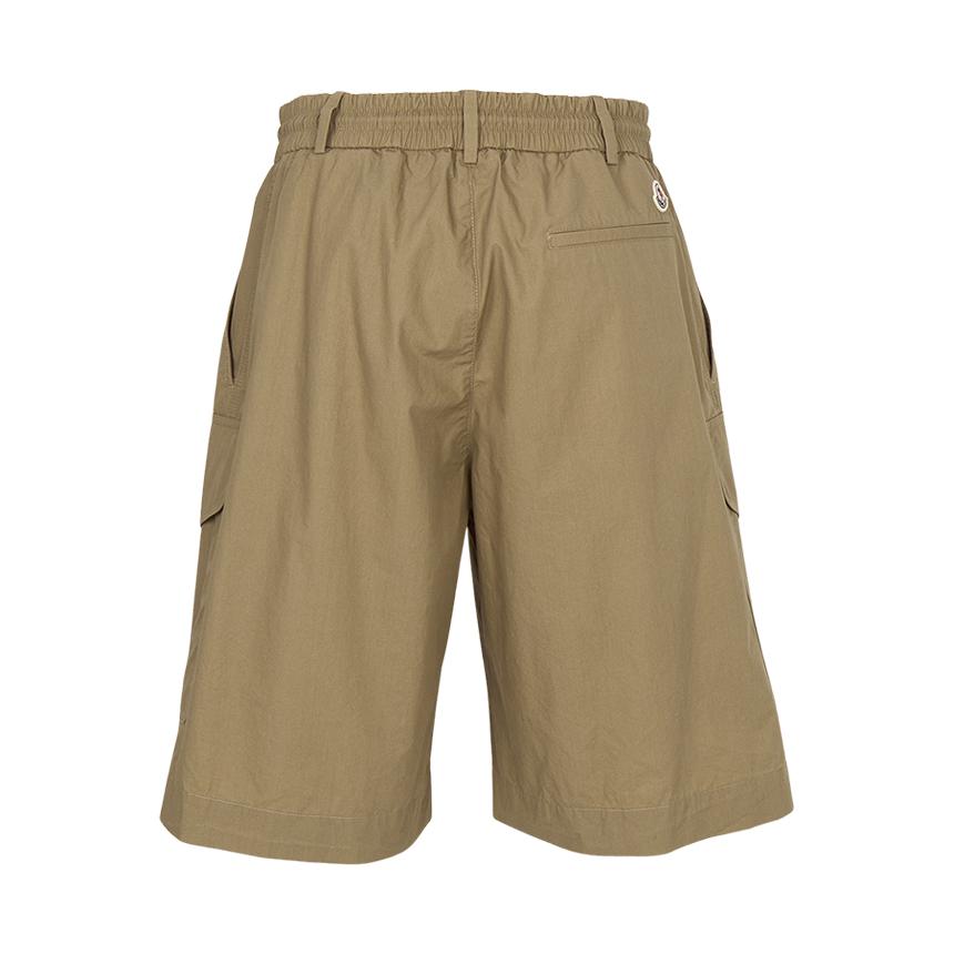 Moncler Men’s Cargo Shorts Navy Cotton Ripstop Shorts