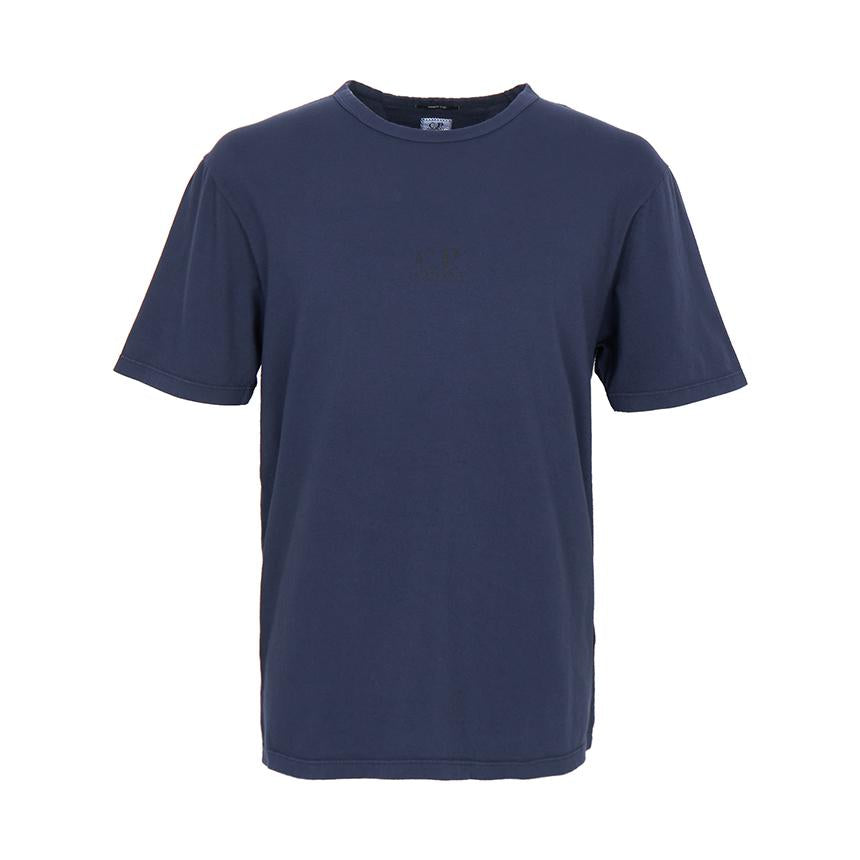 CP Company Men’s Short Sleeve T-Shirt Navy Cotton