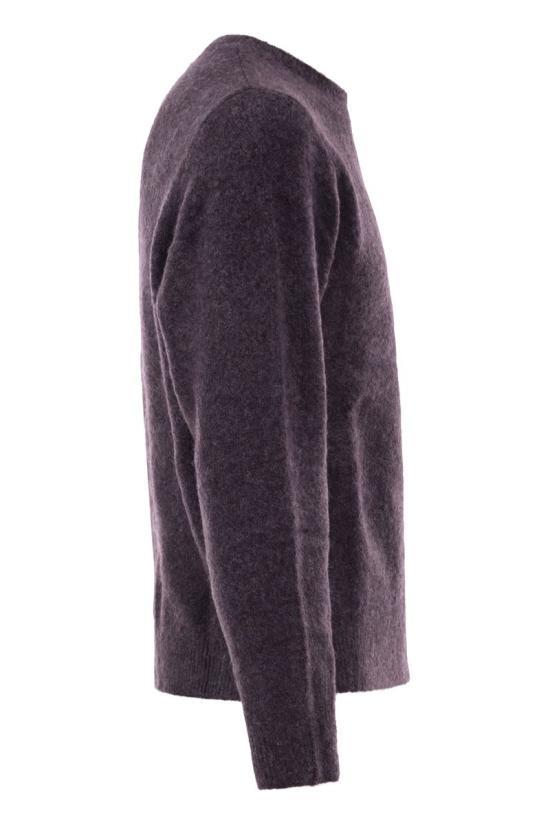 CARHARTT WIP Purple Knit Crewneck Sweater for Men