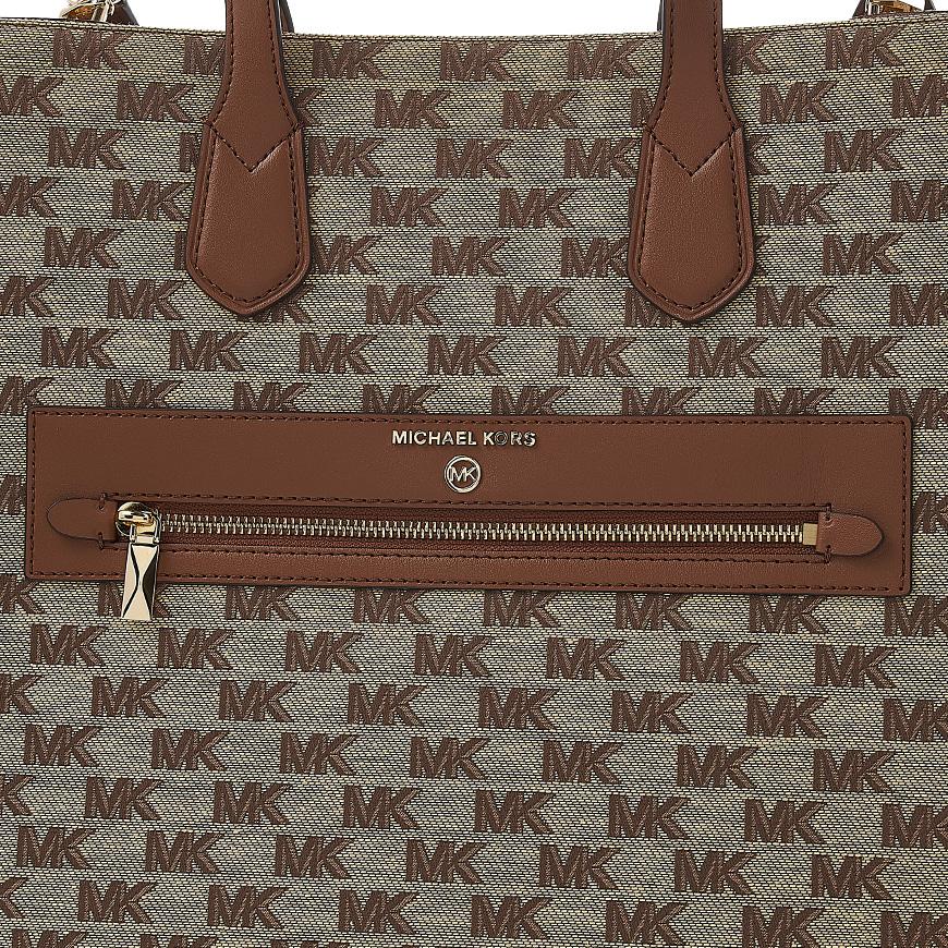 Michael Kors Kempner Tote Bag Women’s Gray Leather Tote