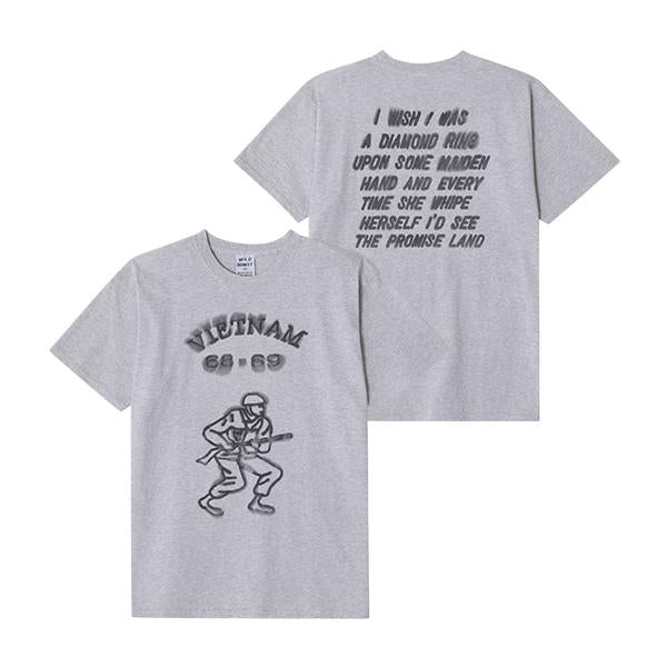 Wild Donkey Unisex Short Sleeve T-Shirt Vietnam Print