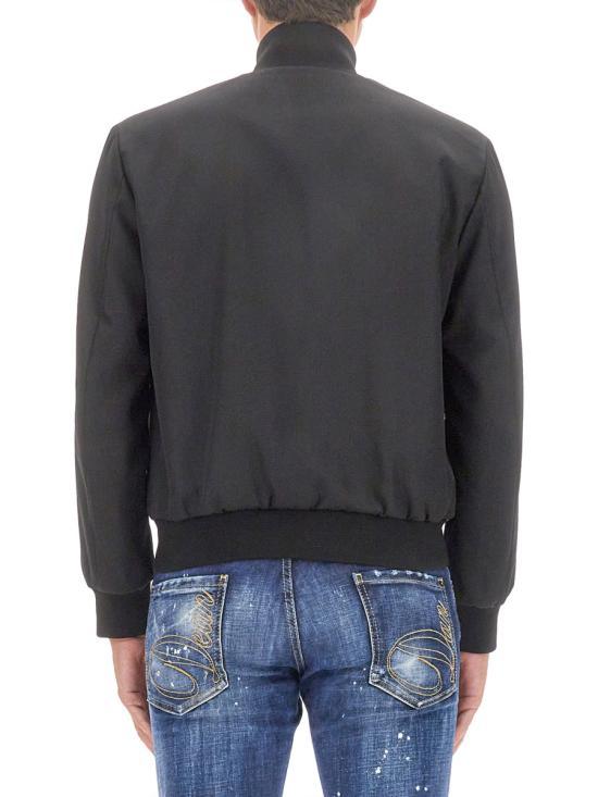 Dsquared2 Black Jacket S71AN0492 S76498900