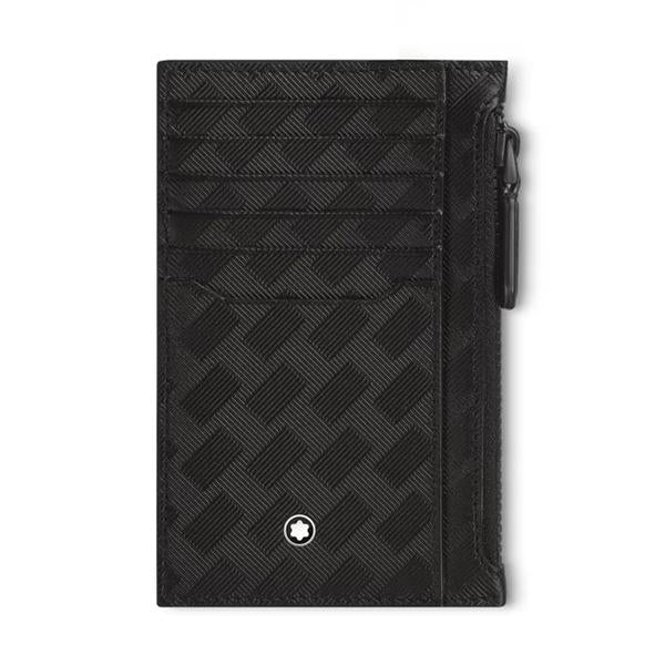 Montblanc Extreme 3.0 Zip Pocket 8cc Card Holder Black