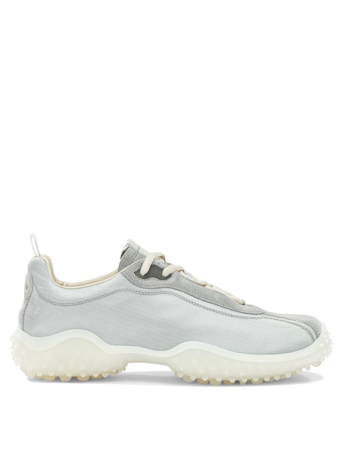 Miu Miu Leather Low-Top Sneakers White Women’s