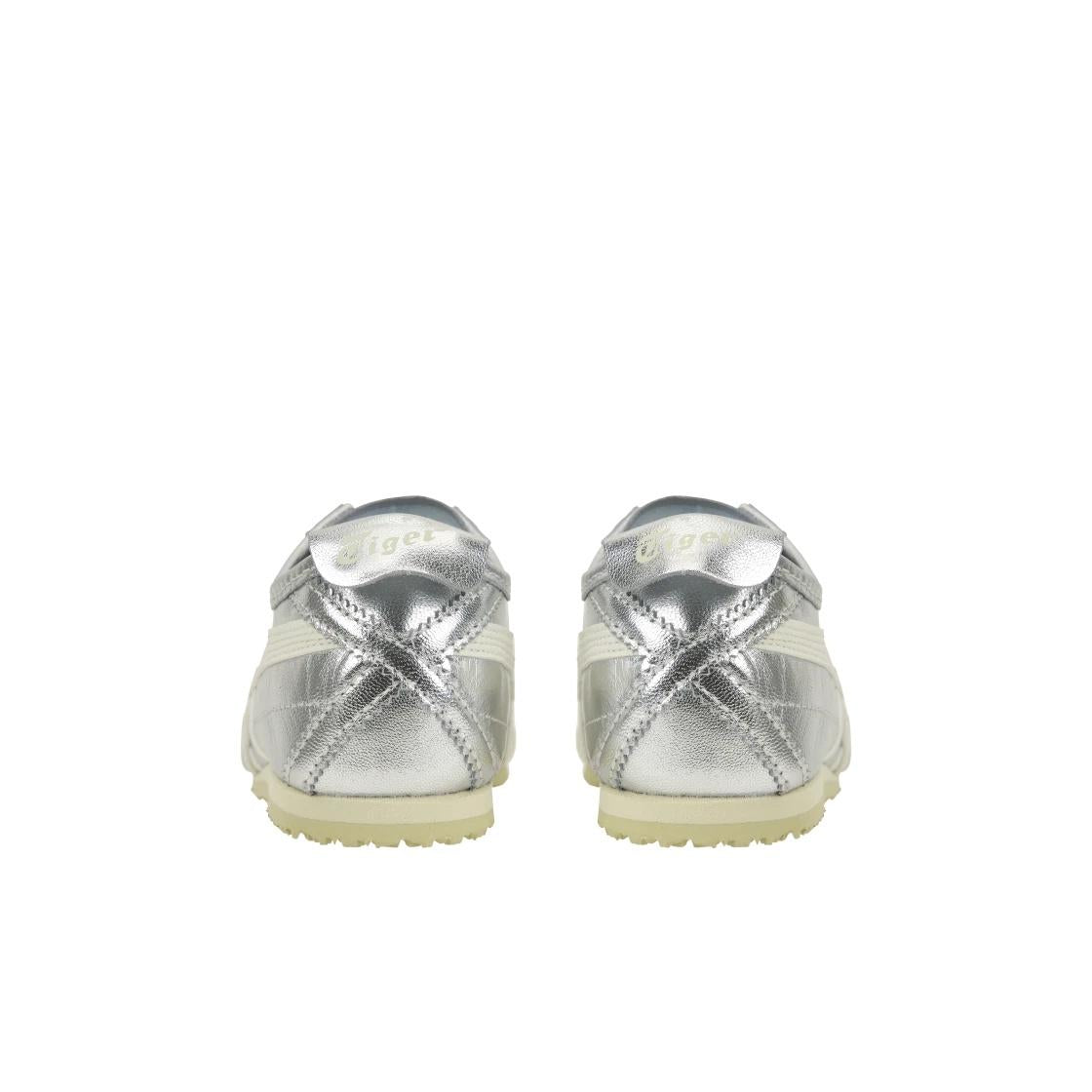 Onitsuka Tiger Mexico 66 Silver Low Top Sneakers Women
