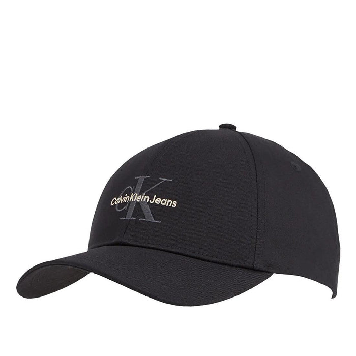 Calvin Klein Women’s Monogram Embroidered Logo Black Baseball Cap