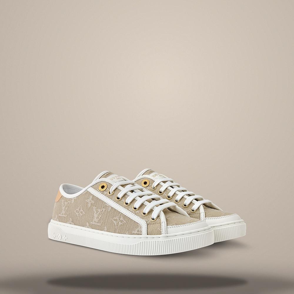 Louis Vuitton LV Lagoon Greige Men's Low-Top Sneakers 1AJK00