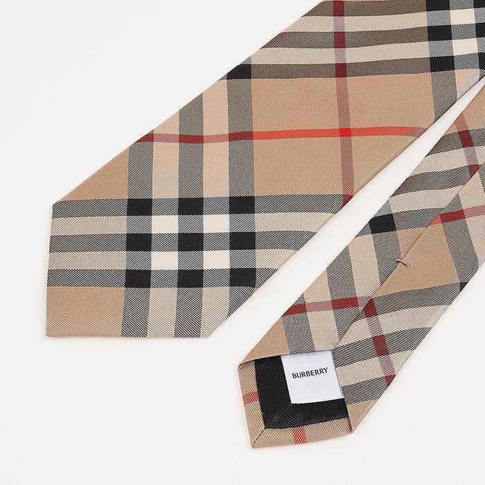 BURBERRY Men’s Check Silk Tie A7026