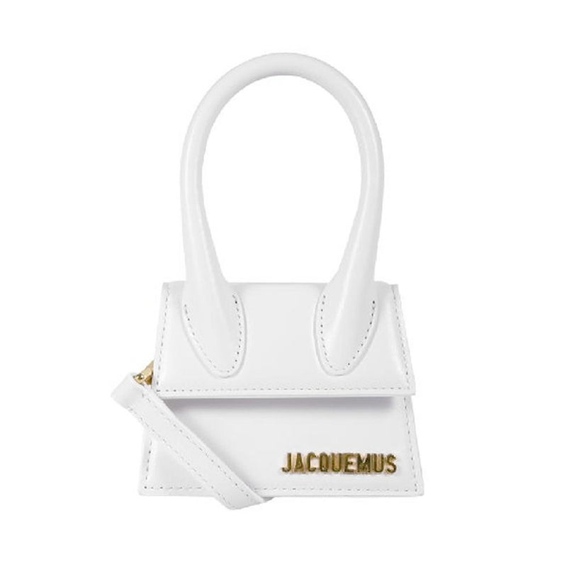 JACQUEMUS White Le Chiquito Mini Crossbody Bag