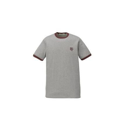 Onitsuka Tiger Men’s Short Sleeve T-Shirt 2183B535 020 HEATHER GREY BURGUNDY DOM