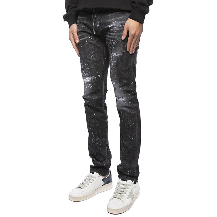 Dsquared2 Men Cool Guy Cropped Jeans Denim Pants