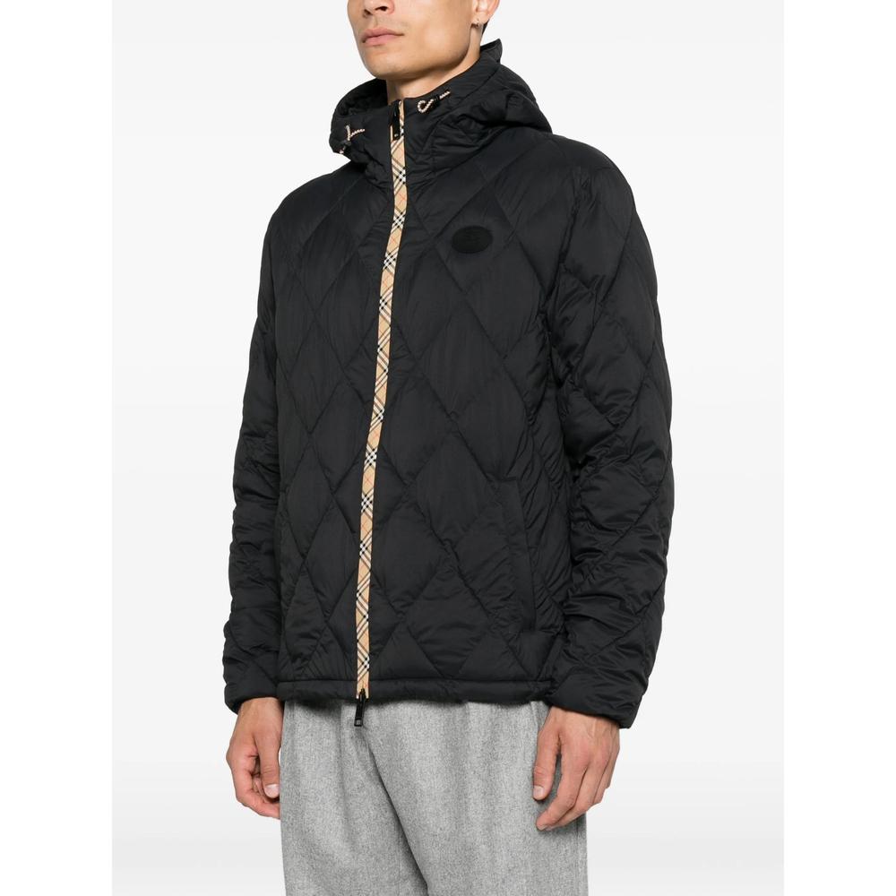 BURBERRY Black Hescott Casual Jacket for Men