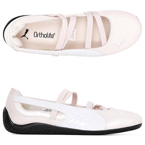 PUMA Jasmine Flower Black Metallic Speedcat Ballet Sneakers